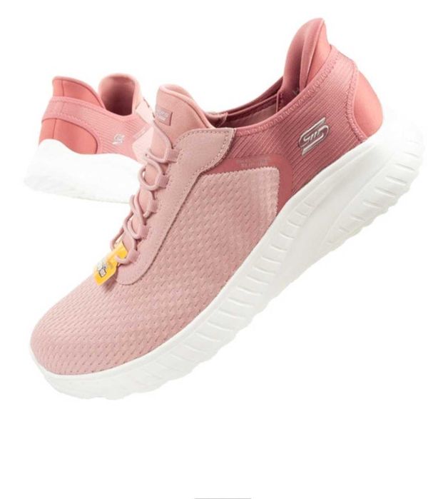 Adidasi Skechers Bob Squad Chaos roz, noi, 38