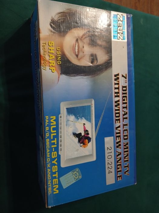 Digital LCD mini TV with  wide view etc.