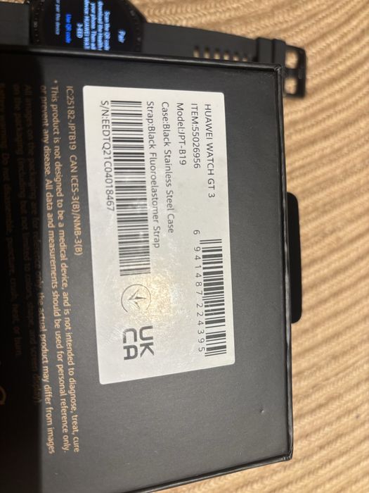 Smartwatch Huawei Watch GT 3 JPT‑B19 46 mm