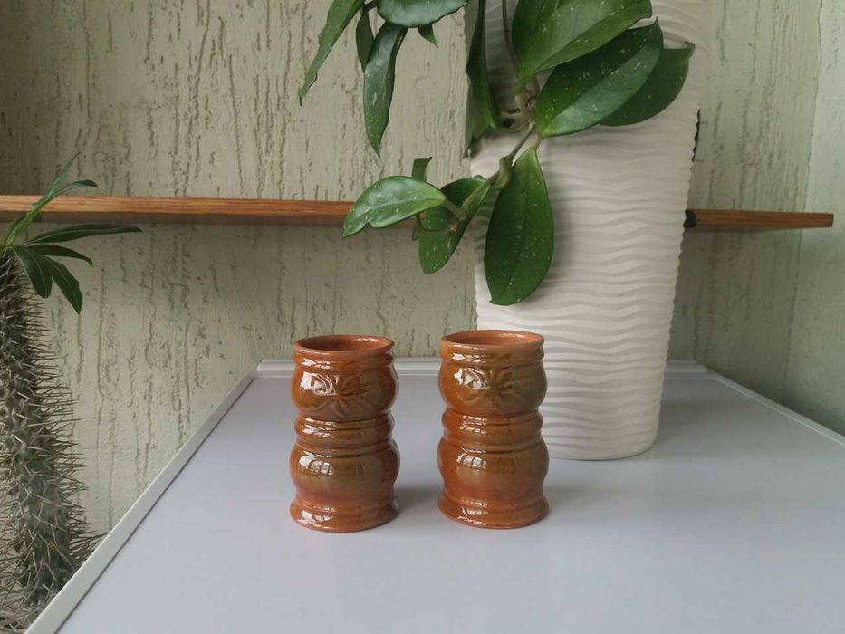 Винтаж. Подсвечники, вазочка.