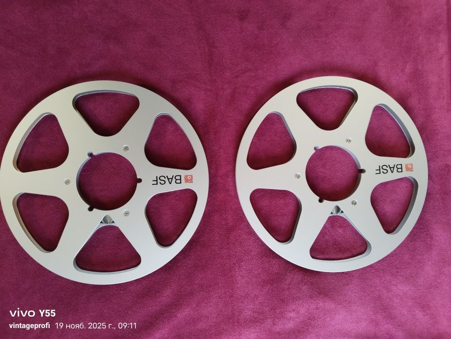 Катушка (бобина) пара, алюминиевая 27 BASF, STUDER, TECHNICS