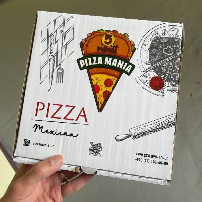 Пицца коробки 30см 35см 40см в наличии есть pitsa karobka