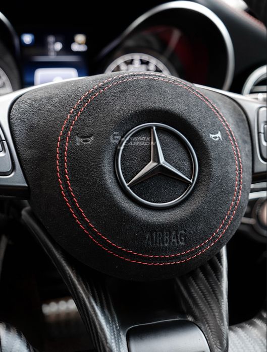 Volan Mercedes C Class W205 AMG Carbon | Alcantara | Padele |  Custom