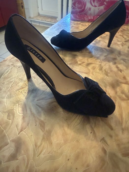 Туфли женские замшевые новые