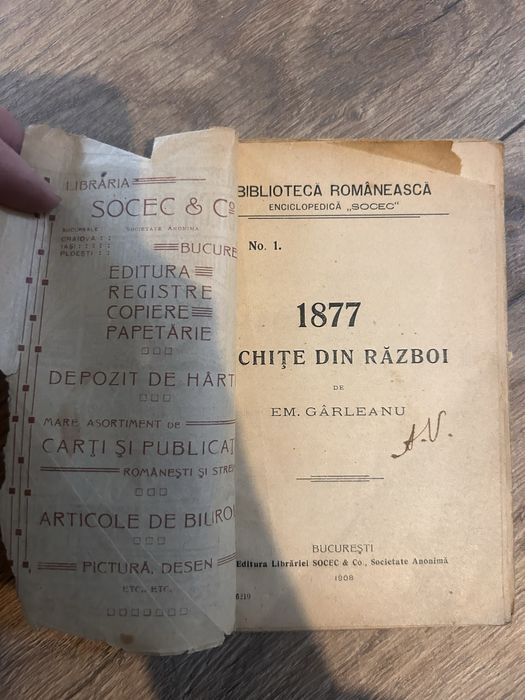 Lot 8 carti vechi