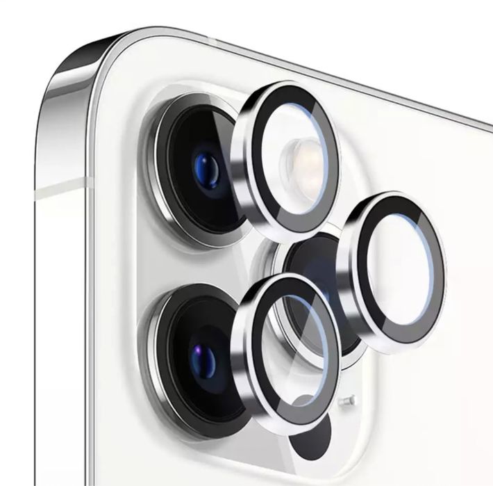 Iphone 14/15/16/17 Pro Max Folie Sticla Cercle Pentru Camera Full Cove