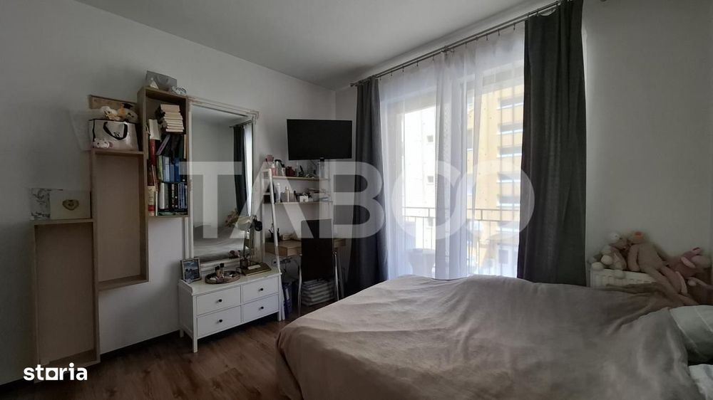 Apartament 3 camere 68 mp etaj 1 balcon loc parcare Turnisor Sibiu