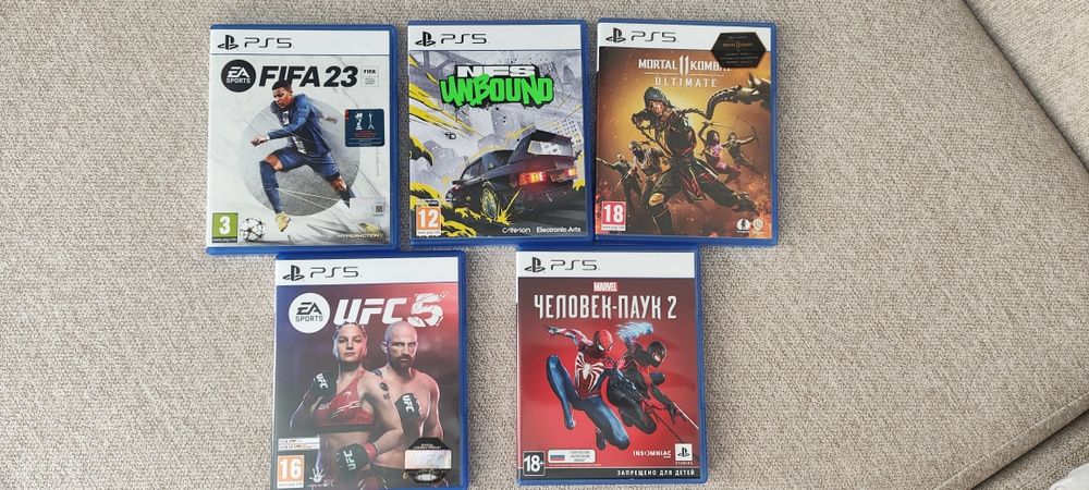 Игры для пс 5 б/у