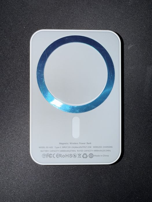 Магнитный беспроводной Power Bank 6000 mAh для iPhone — MagSafe