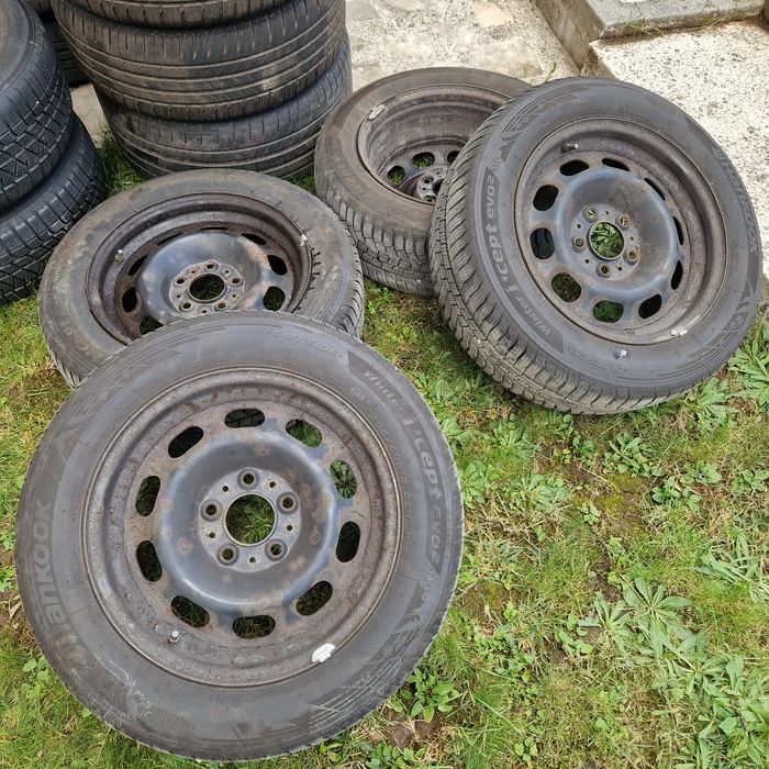 Jante 5x120 bmw f30 f31 f20 e90 205 60 16" gume anvelope cauciucuri