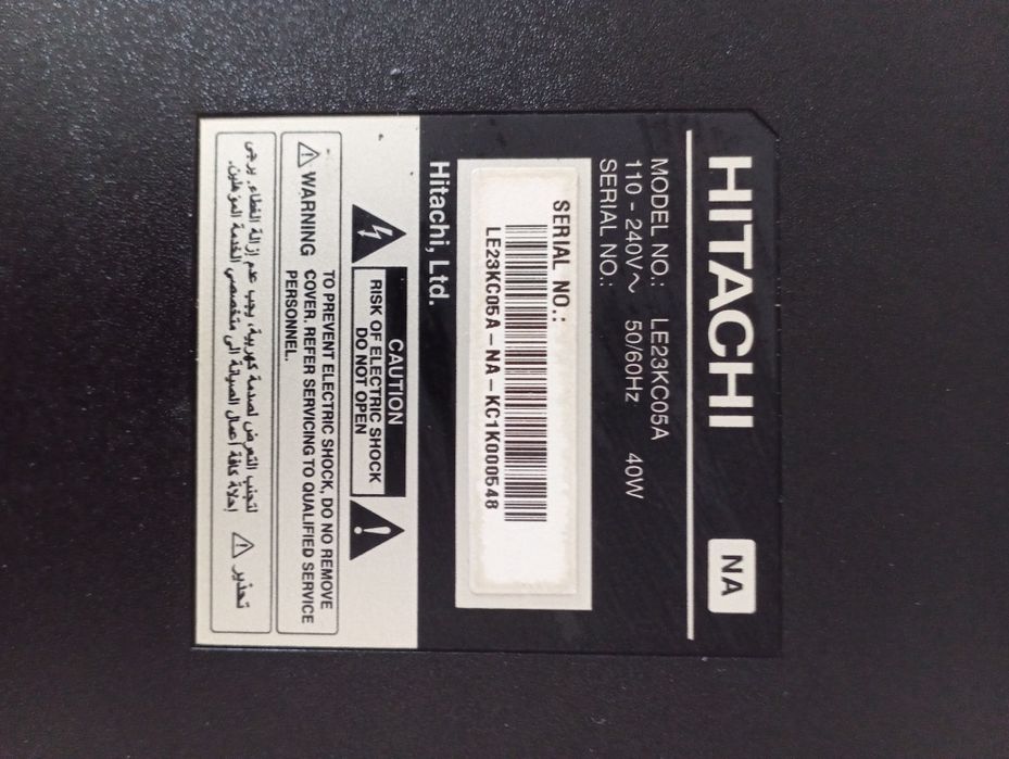 Телевизор Hitachi