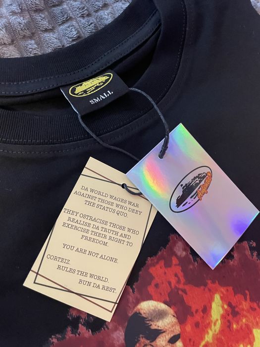 Corteiz Zizou Black тениска