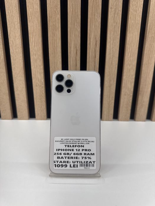 Iphone 12 Pro 256Gb/75% Baterie GARANTIE/FACTURA #58214