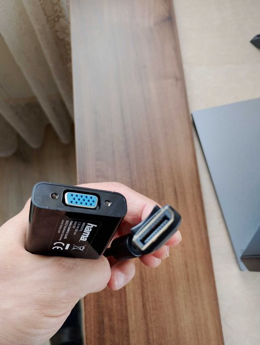 Адаптер HDMI към VGA + аудио (3.5 мм) - Hama