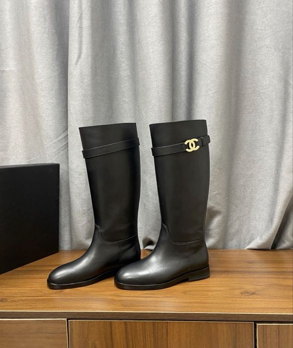 Cizme Chanel piele naturala premium pe comanda