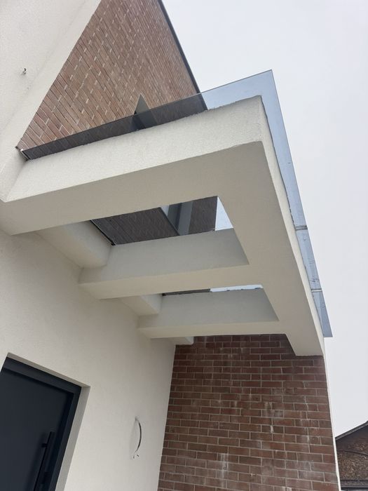 Balustrada din inox -inox cu sticla