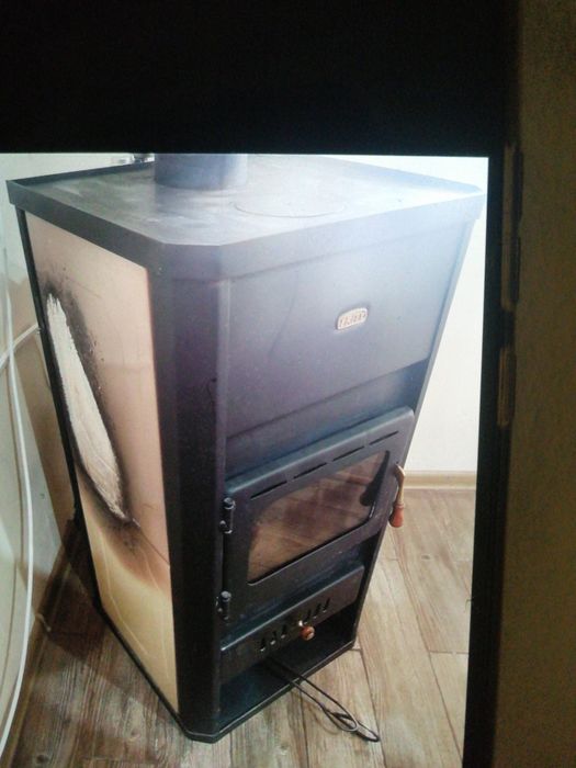 Камина с водна риза +бойлер+лира+рашерителния съд