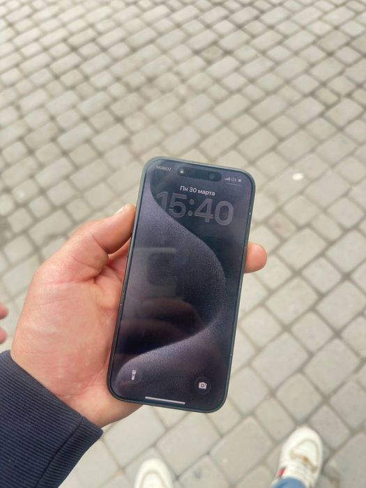 Iphon 15 pro   256 xotira,87 %batareya.  Holati, ideal