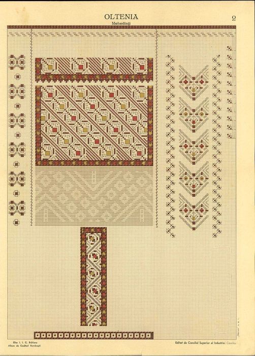 Carte Cusături Româneşti - Elisa Brătianu (1943)