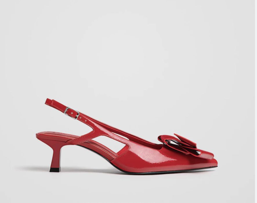 Новые туфли с открытой пяткой