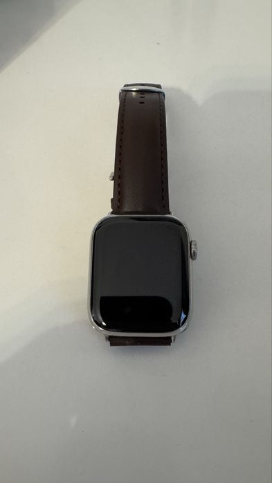 Vând Apple Watch 7 stainless (cellular+gps) 45mm