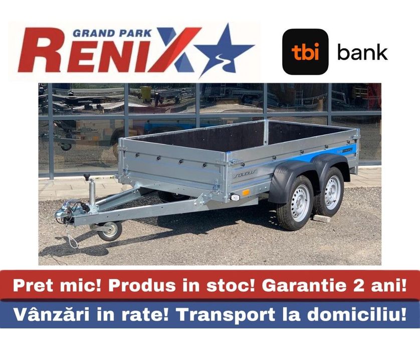 Faro SOLIDUS 263/150 Faro Solidus 750kg, 2 axe cu/fara prelata 263/150/35 H1100