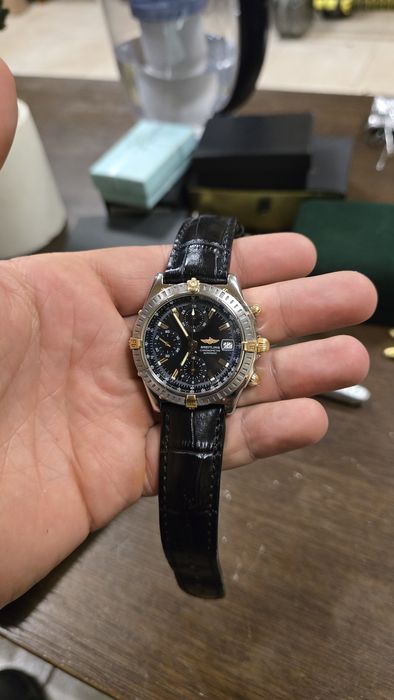 Часовник Breitling стомана и злато