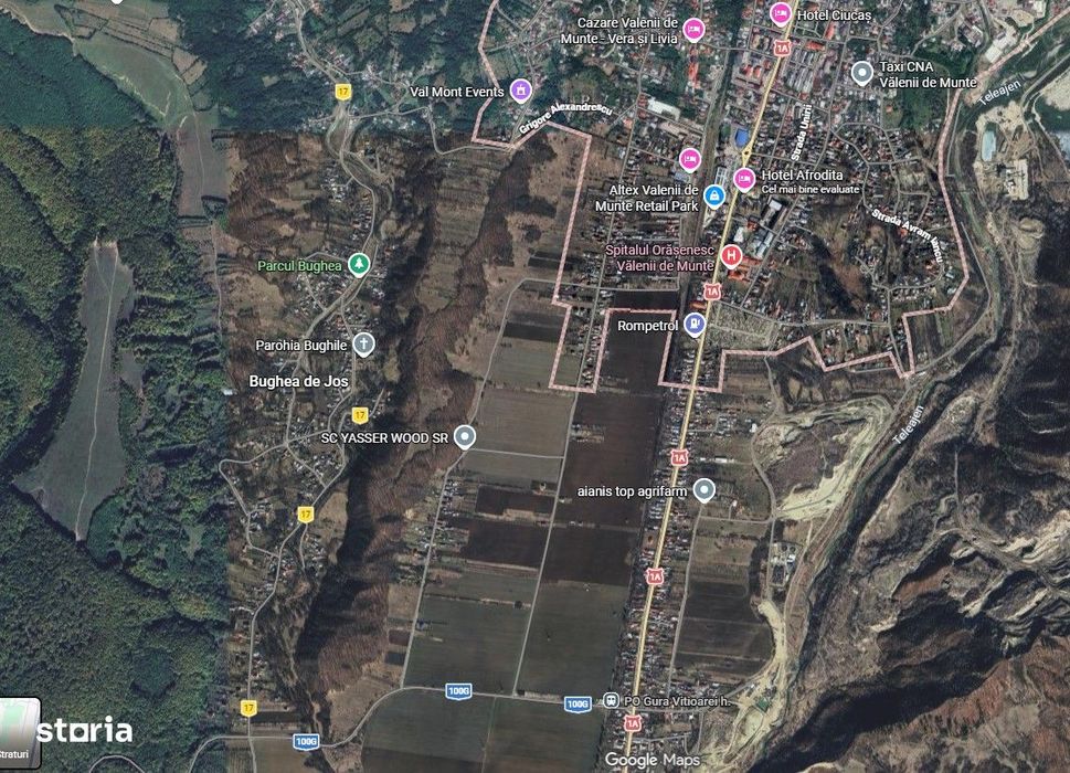 Vând teren construibil–Str. N. Bălcescu, G. Vitioarei/Vălenii de Munte