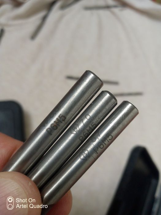 Набор свёрл СССР Р6М5 новые