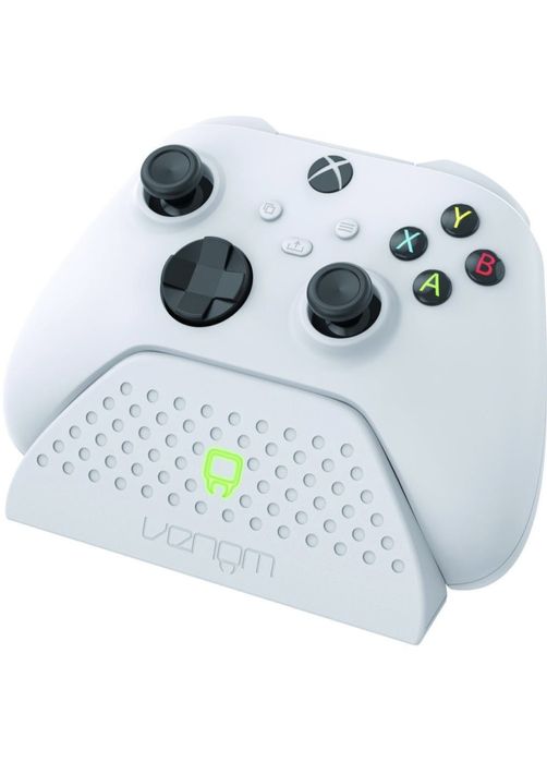 Consola Microsoft Xbox One Slim 500 GB, Alb + Set statie de incarcare