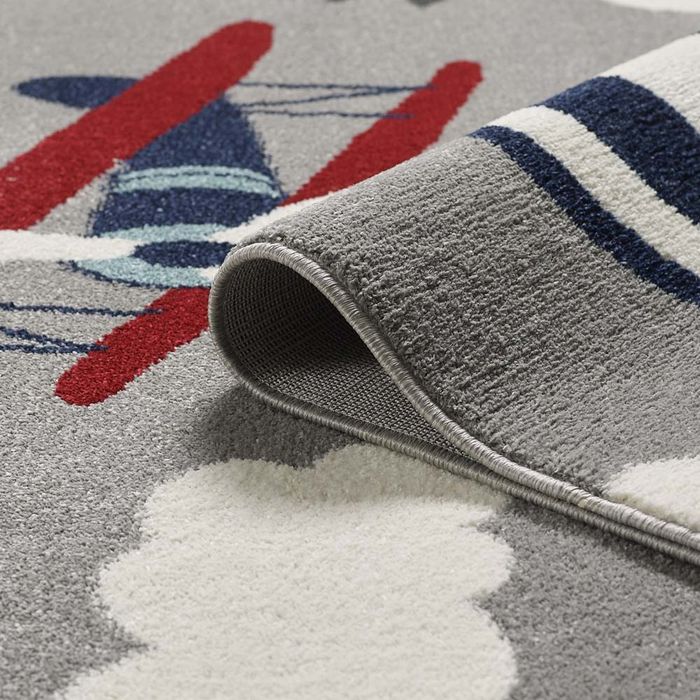 120х170см! Детски килим "Самолети"