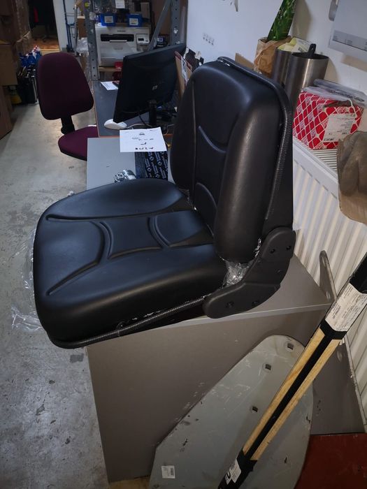 Scaun macara încărcător frontal forestier manitou buldo damper excavat