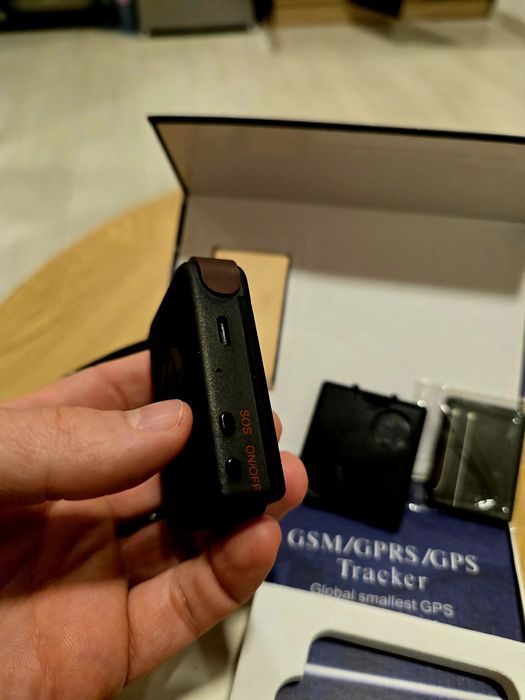 GPS Tracker GSM/GPRS mini cu magnet + SOS | Complet | cu SIM 4G