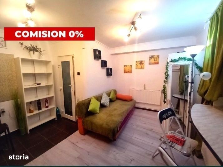 ULTRACENTRAL Garsoniera 16 mp + terasa si boxa, la cheie