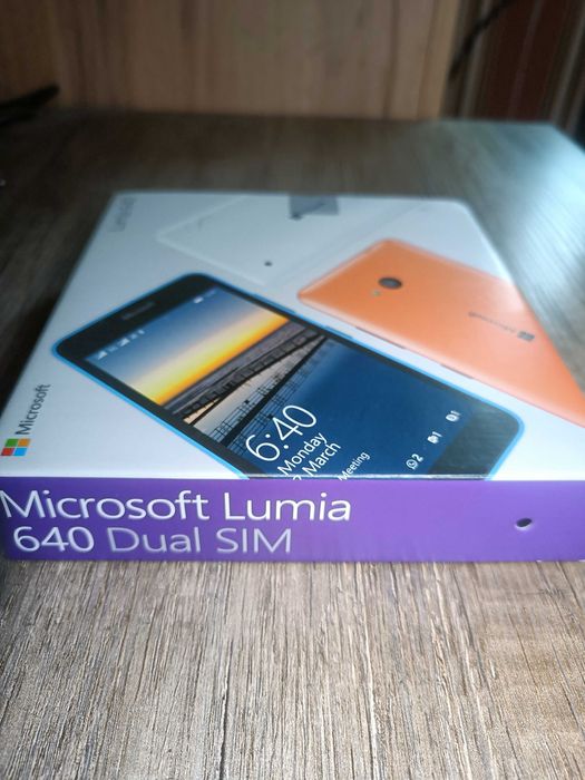 Телефон Microsoft Lumia 640 Dual SIM, черен