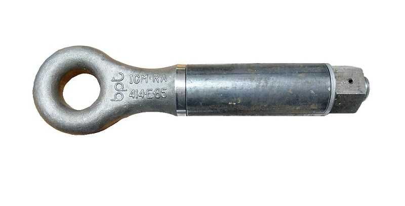 Теглич за ремарке селскостопанско комбиниран с чоп и ябълка