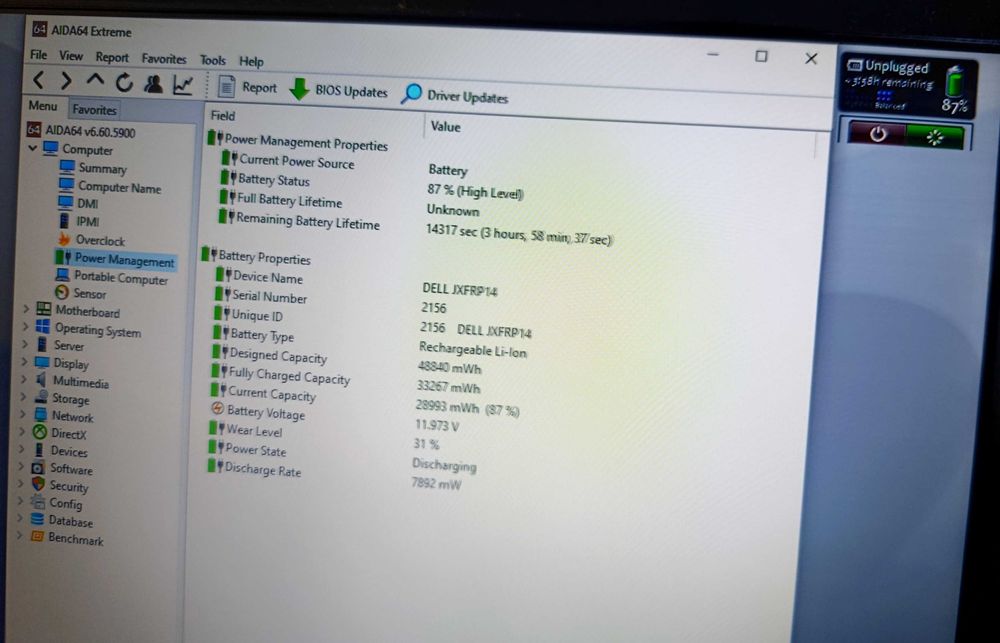 Dell Inspiron N5110 Core I3, 8GB RAM, SSD 128GB, HD3000, baterie 2 ore