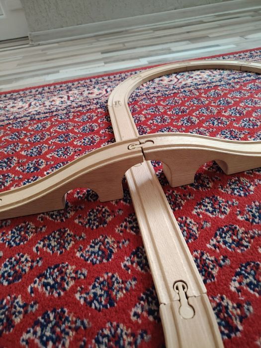 Jucării sine lemn cu trenuleț