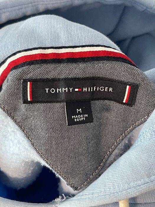 Кофта tommy hilfiger голубая