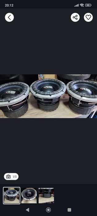 Vand subwoofer auto 12 inch helix si db distribuitor cabluri