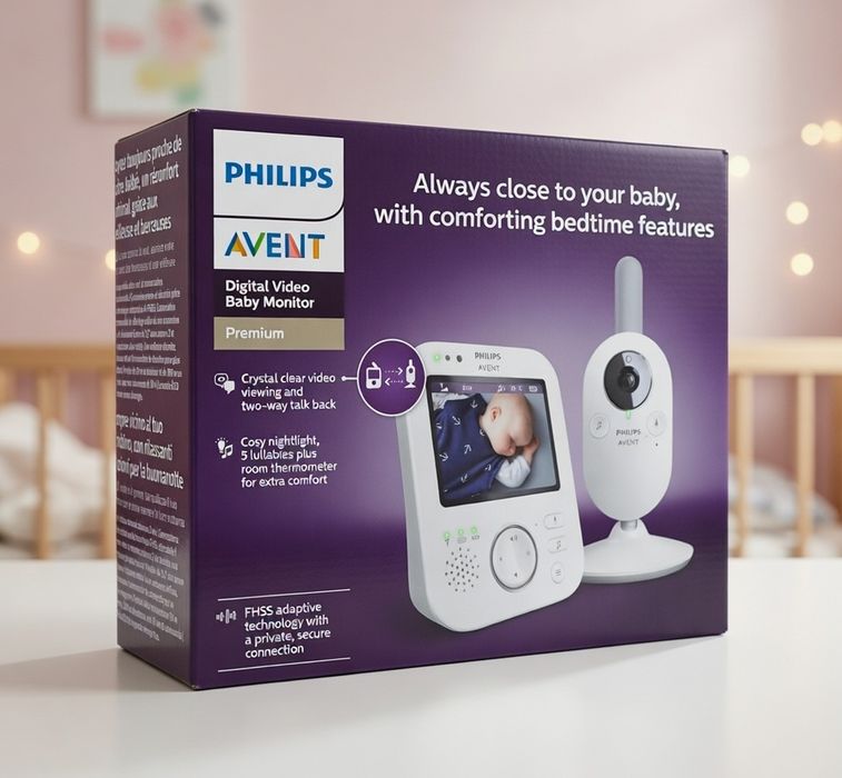 Видеоняня Philips Avent SCD843 Радионяня