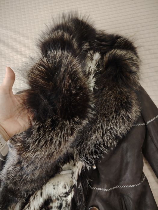 Дубленка натуральная, б/у