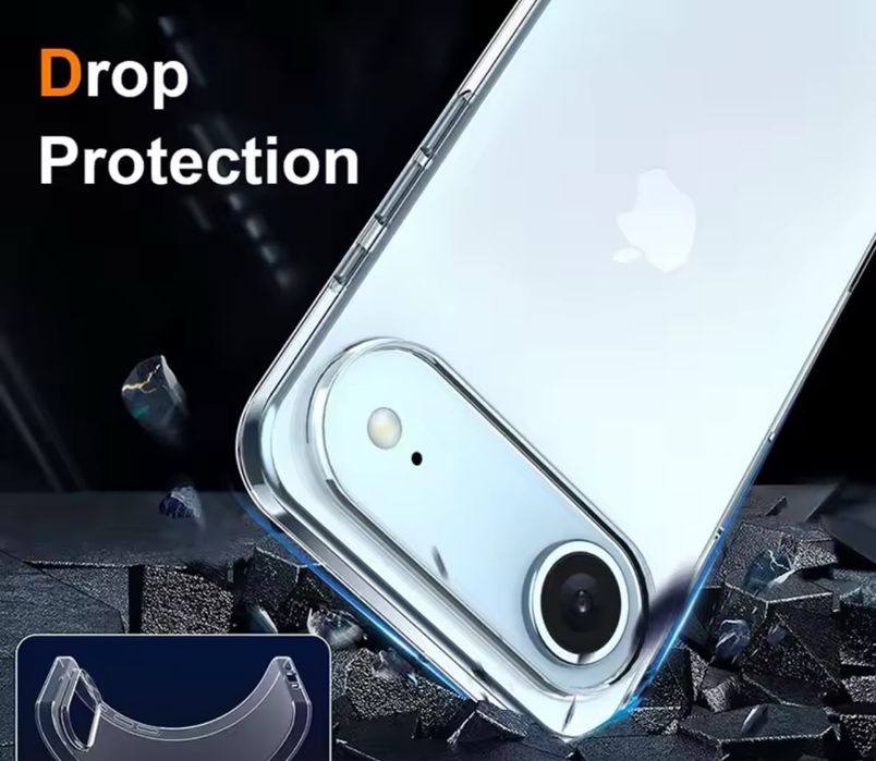 Husa silicon transparenta pt iPhone Air / 17 / 17 Pro / 17 Pro Max