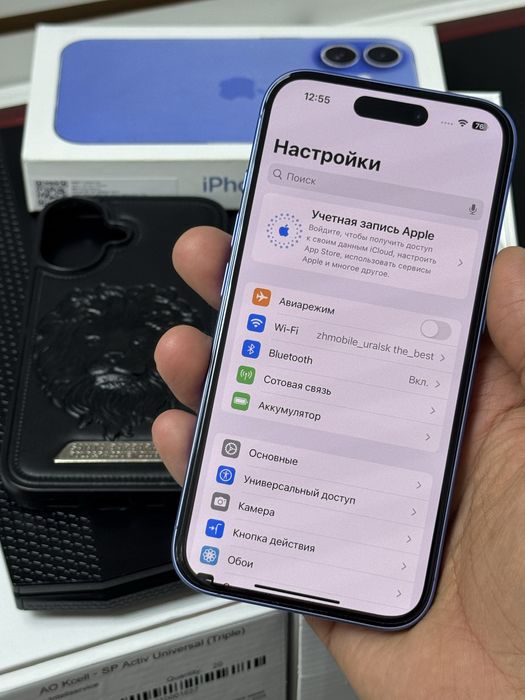  iPhone 16 5G 256gb HX/A EAC ultramarine акб 97%
