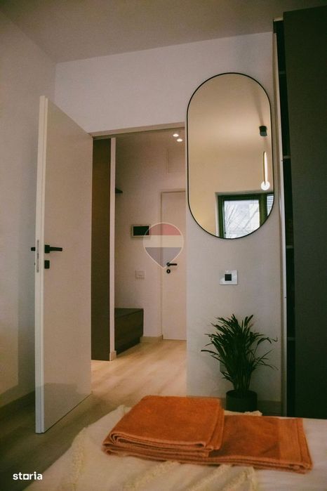 Apartament Modern cu Grădină Privată 45mp în The Lake Home Sibiu