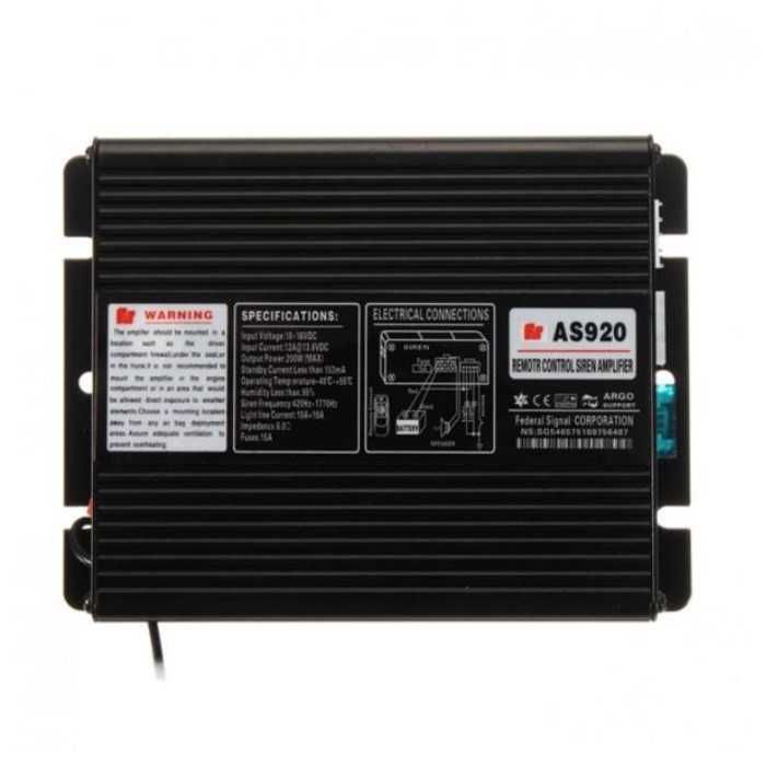 Сирена с високоговорител Automat-AS920, 12V, 200W