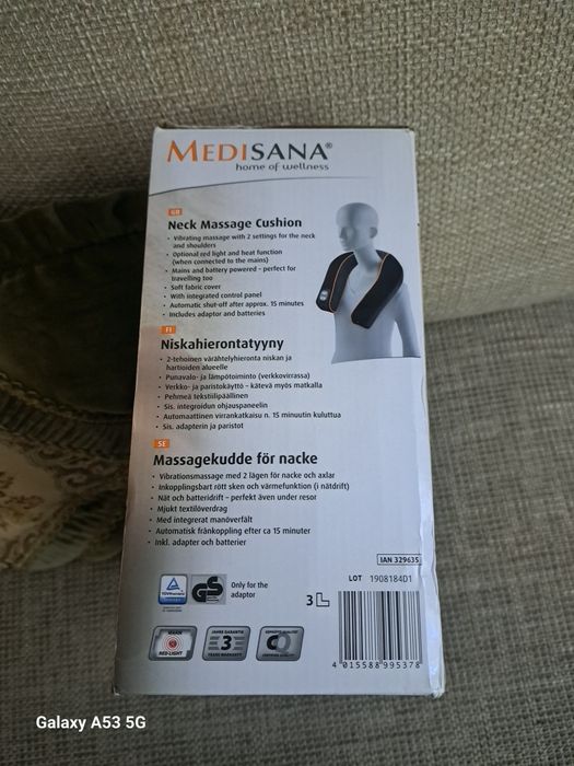 Aparat de masaj caldura nu merge nu face contact