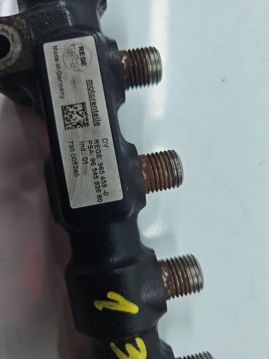 Rampa injectoare PEUGEOT 207 SW [Fabr 2007-2013] 9654592680 1.6 HDI 9H