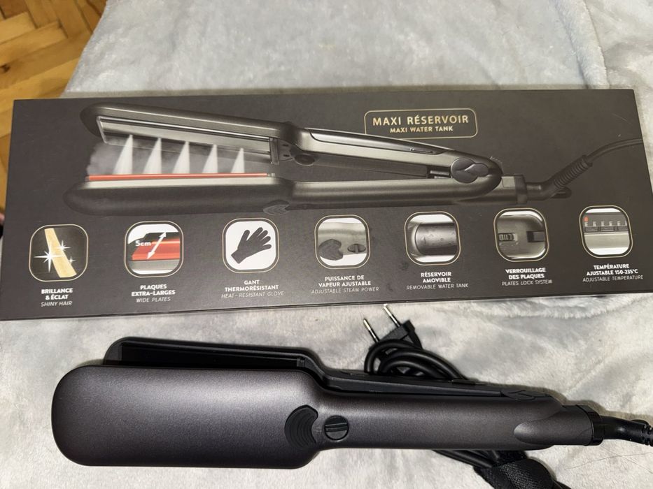 Преса за коса с пара Jean Louis David Steam Protect – професионална