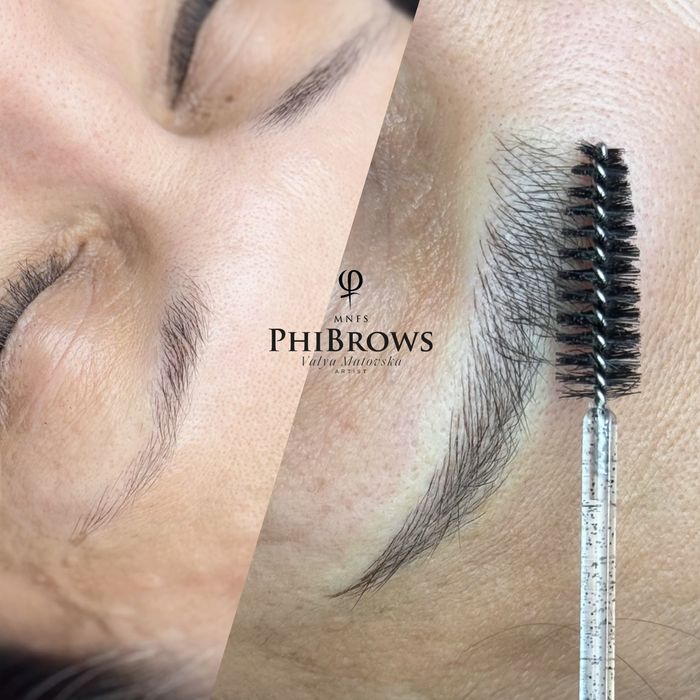 Процедура Микроблейдинг PhiBrows / перманентен грим / PMU вежди